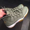 Air Jordan 11 Retro ‘Neutral Olive’ – Premium Suede Edition