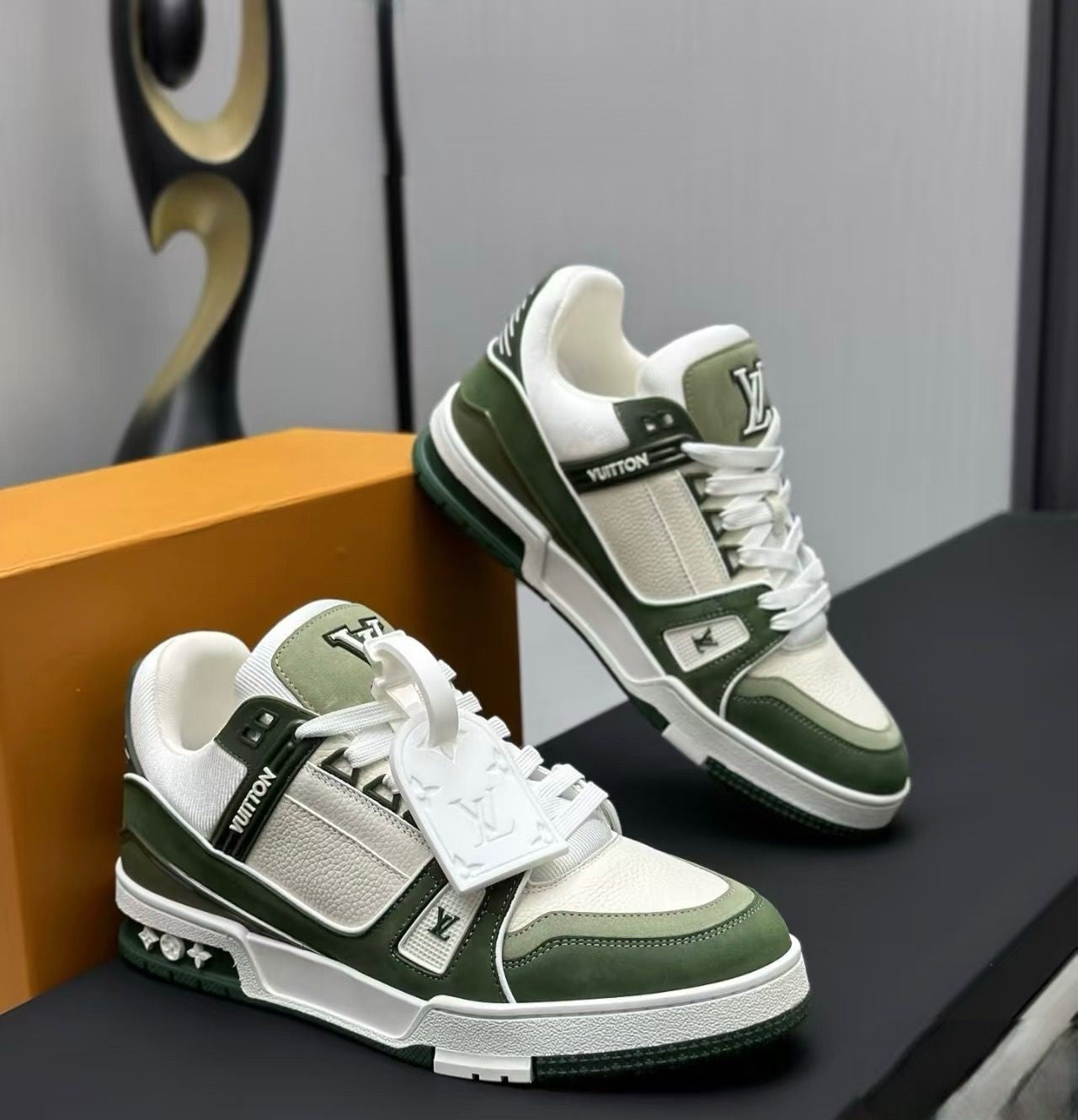 Louis Vuitton Trainer "Sage Green" | Luxury Streetwear Essential