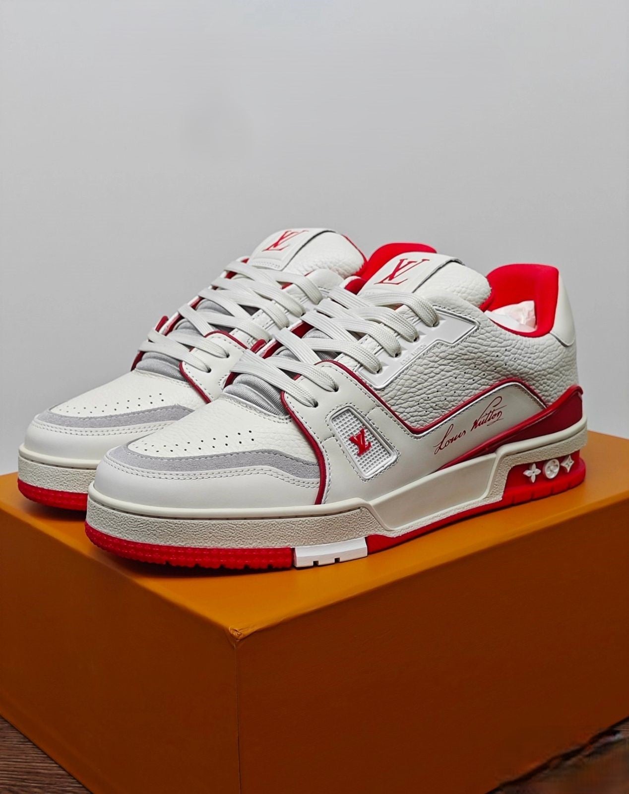 Louis Vuitton Trainer "Red/White" | Virgil Abloh Signature Series