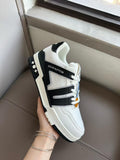 LV Trainer "Noir & Rouge" – The Pinnacle of Street Couture