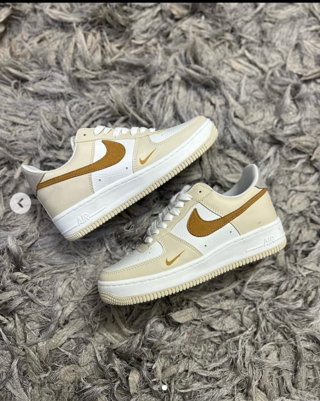 Earth Tones: Nike Air Force 1 Low "Cream & Tan" Edition
