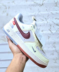 Nike AF1 "North Face" Custom – Multi-Swoosh Palette 🎨