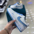 Fresh Blue Accents | Nike Air Force 1 Low