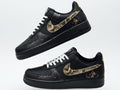 Nike Air Force 1 Low – Black Mamba & Snakeskin Luxe 🐍
