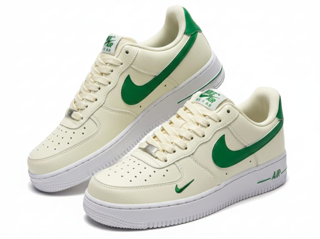 Nike Air Force 1 Low – Black Leather & Snakeskin Luxe