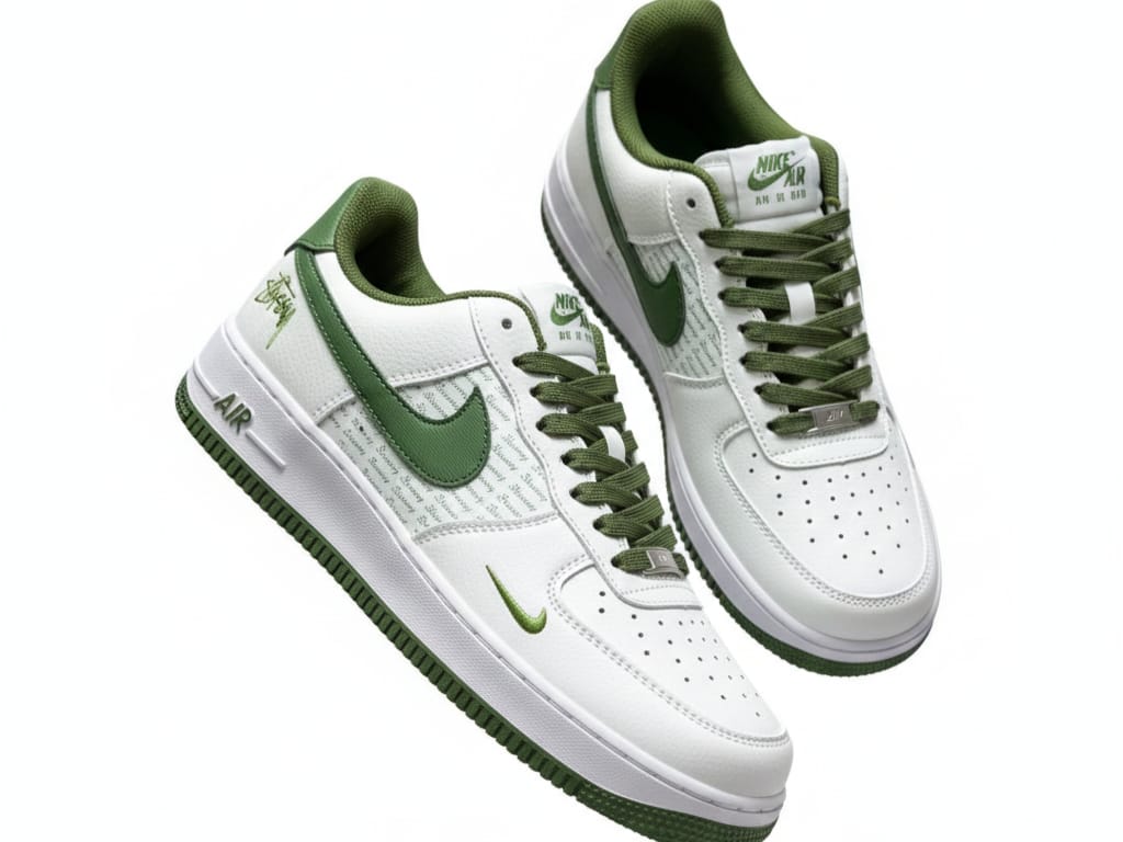 Elevate Your Rotation: AF1 x Moss Green Edition 🌲