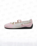 Puma Ballet Mary Jane Flats - Pastel Pink & White | Coquette Aesthetic