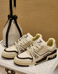 Louis Vuitton x Tyler, The Creator LV Trainer – "Milk" Craggy Monogram