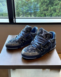 Louis Vuitton x Tyler, The Creator LV Trainer – Blue Denim Monogram