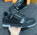 Louis Vuitton Maxi Trainer – Black / Grey Mixed Materials