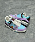 Louis Vuitton LV Trainer – Pastel Multi-Color (Purple/Blue/Black)